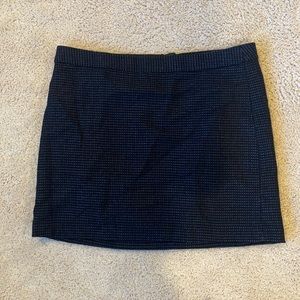 GAP wool skirt (blue and black) size 10.
